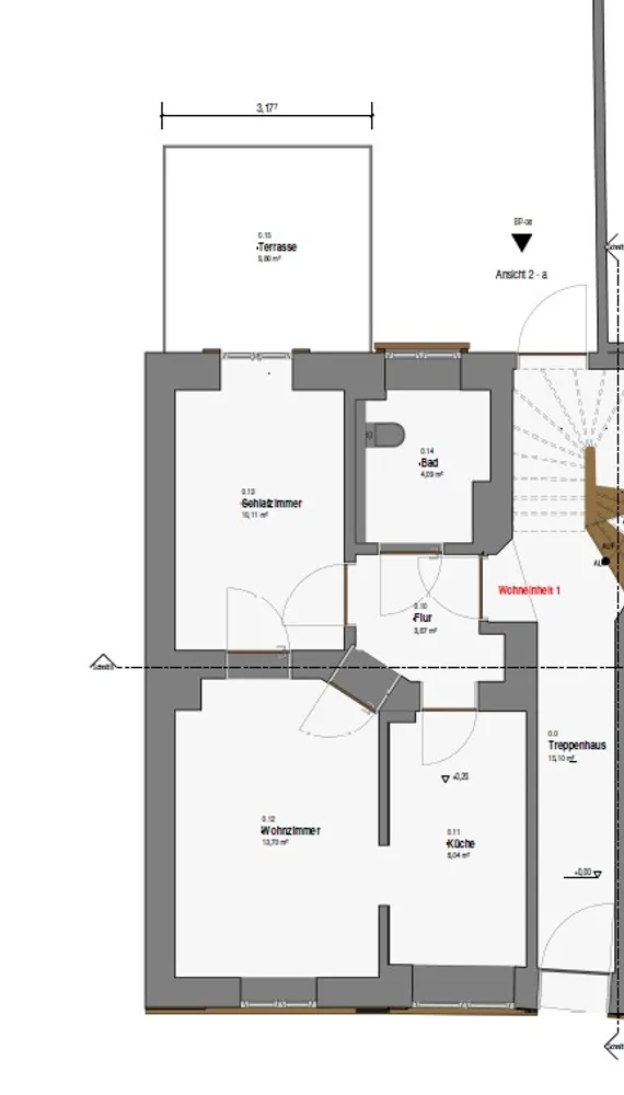 2 Zimmer Wohnung mit 50 m² in Frankfurt am Main – Bild 8