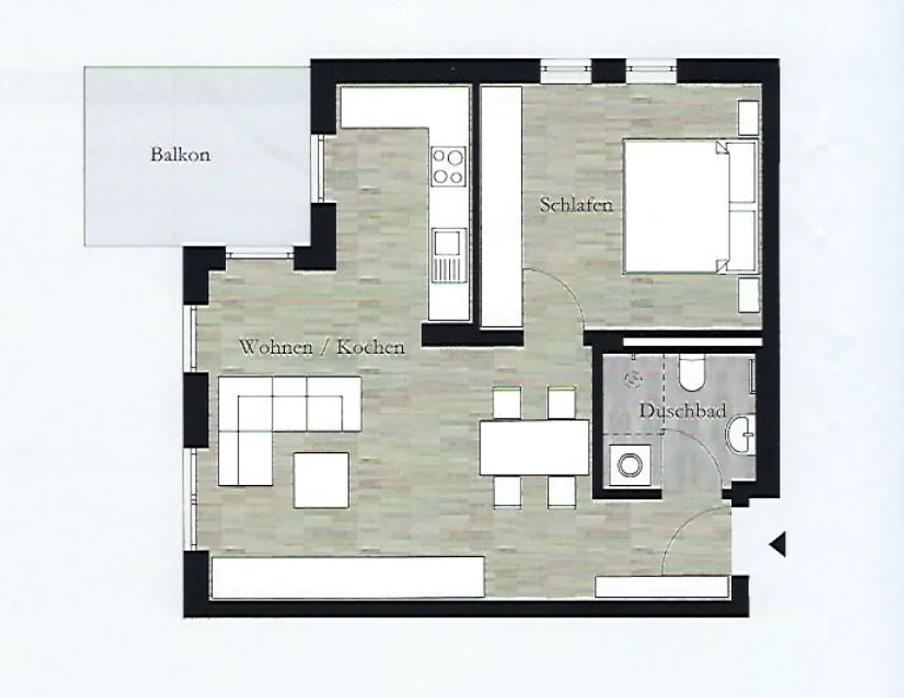 2 Zimmer Wohnung mit 54 m² in München – Bild 10
