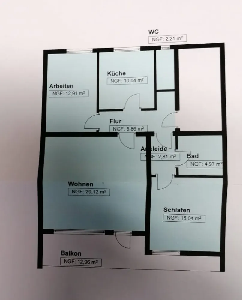 3 Zimmer Wohnung mit 89 m² in Bamberg – Bild 1