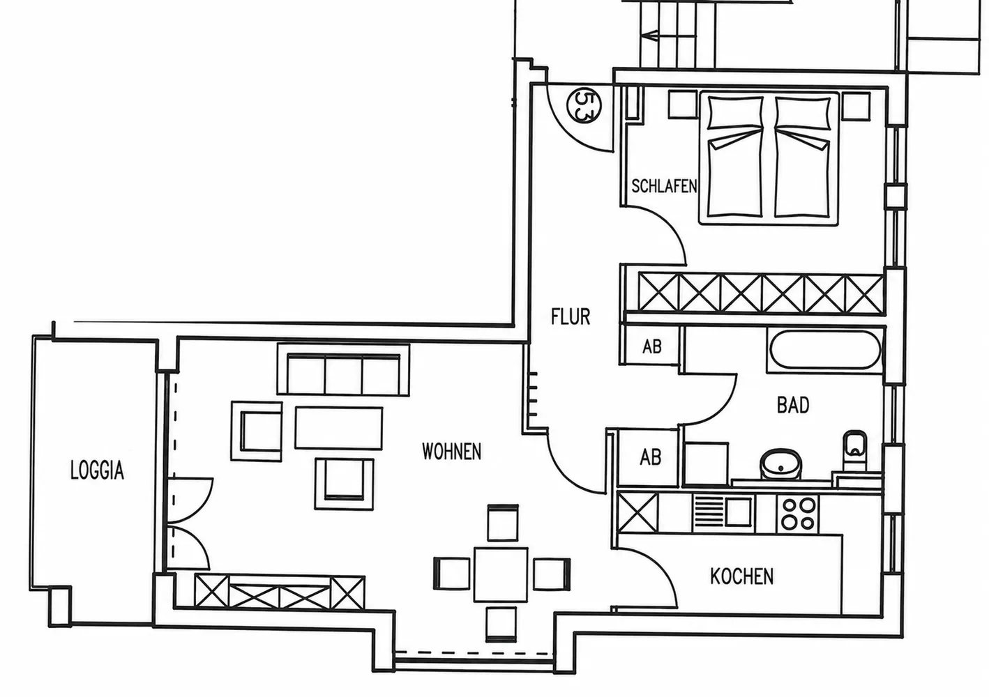 2 Zimmer Wohnung mit 65 m² in Dresden – Bild 10