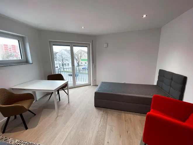 1 room apartment with 25 m² in Augsburg – Photo 2