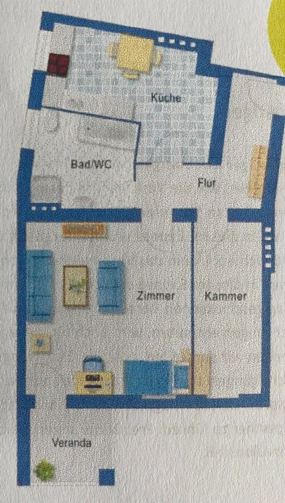 3 Zimmer Wohnung mit 65 m² in Berlin – Bild 2