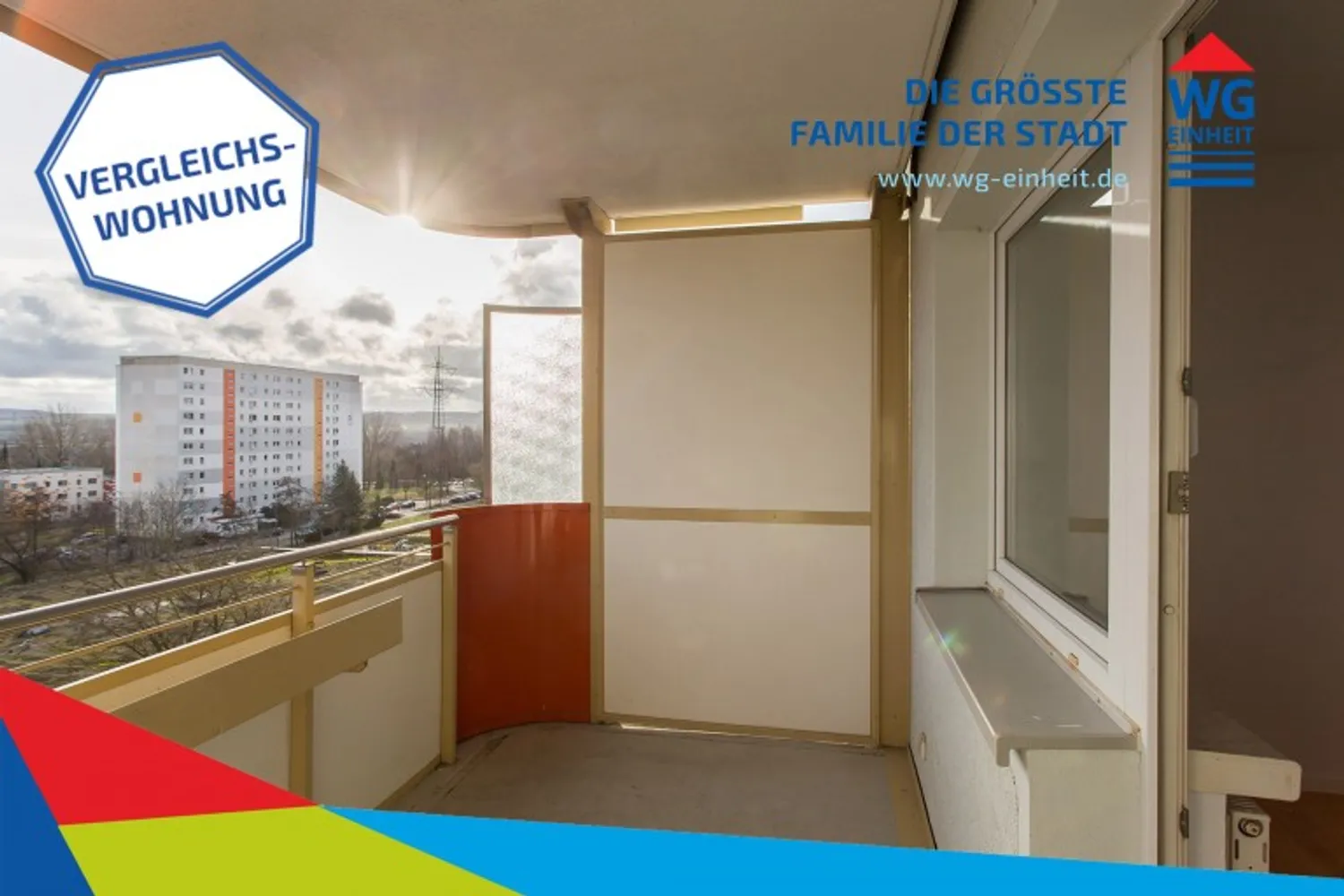 3 room apartment with 57 m² in Chemnitz – Photo 1