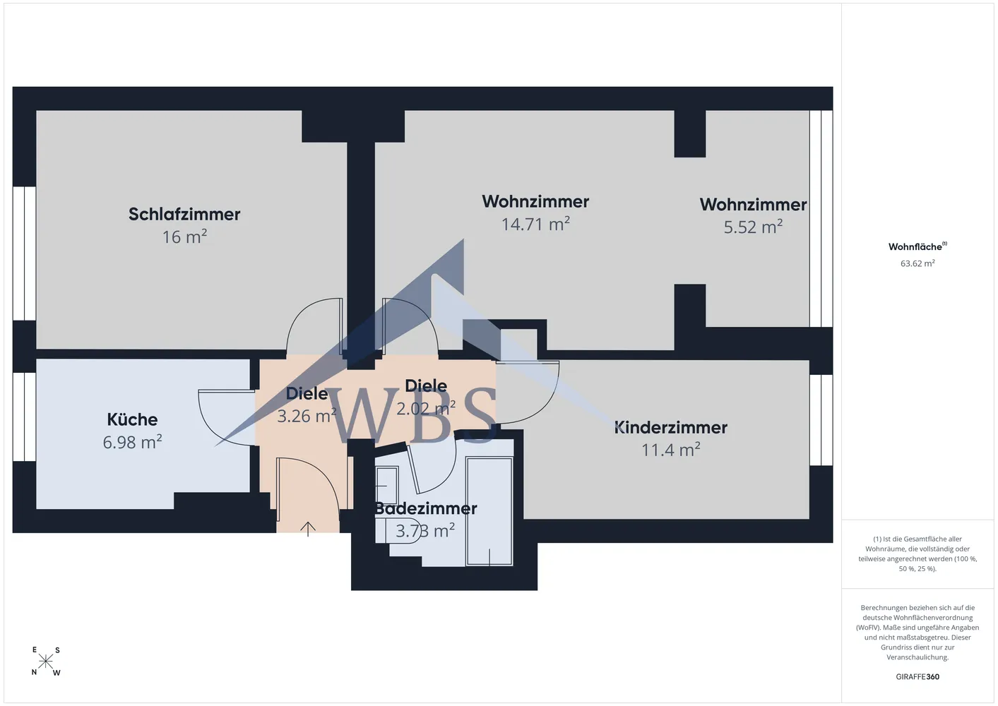 3 Zimmer Wohnung mit 64 m² in Bochum – Bild 9