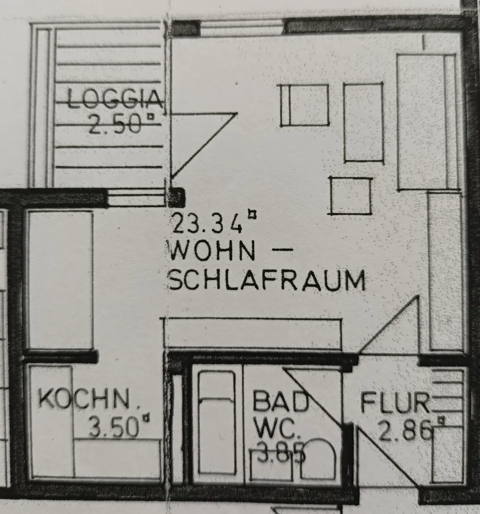 2 Zimmer Wohnung mit 33 m² in Stuttgart – Bild 8