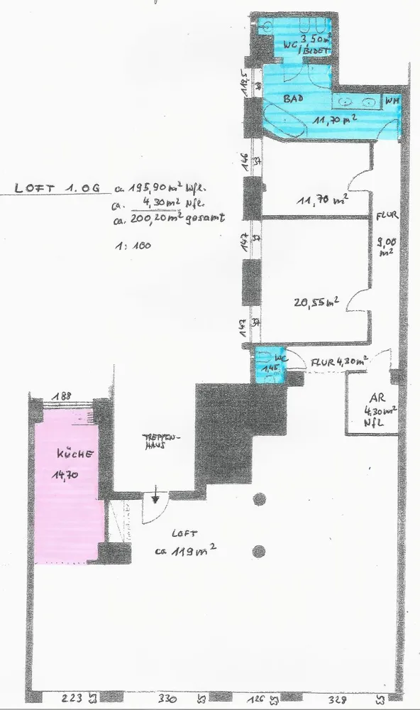 3 Zimmer Wohnung mit 200 m² in Wiesbaden – Bild 10