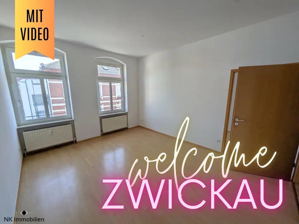 3 Zimmer Wohnung mit 59 m² in Zwickau – Bild 1