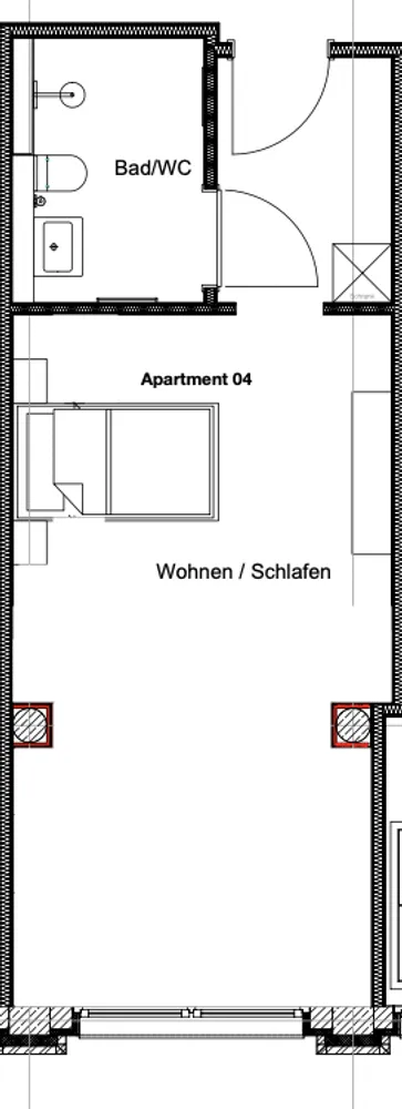 1 Zimmer Wohnung mit 35 m² in Hamburg – Bild 11