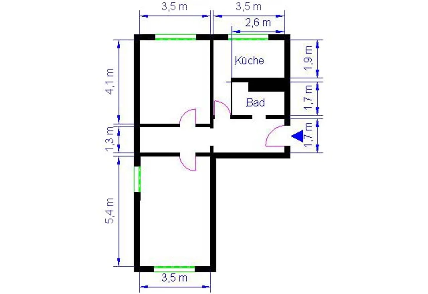 2 Zimmer Wohnung mit 54 m² in Magdeburg – Bild 10