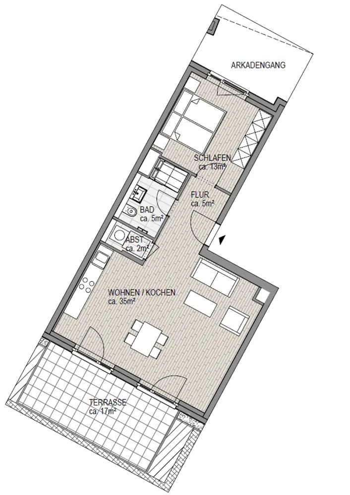 2 Zimmer Wohnung mit 68 m² in Hamburg – Bild 11