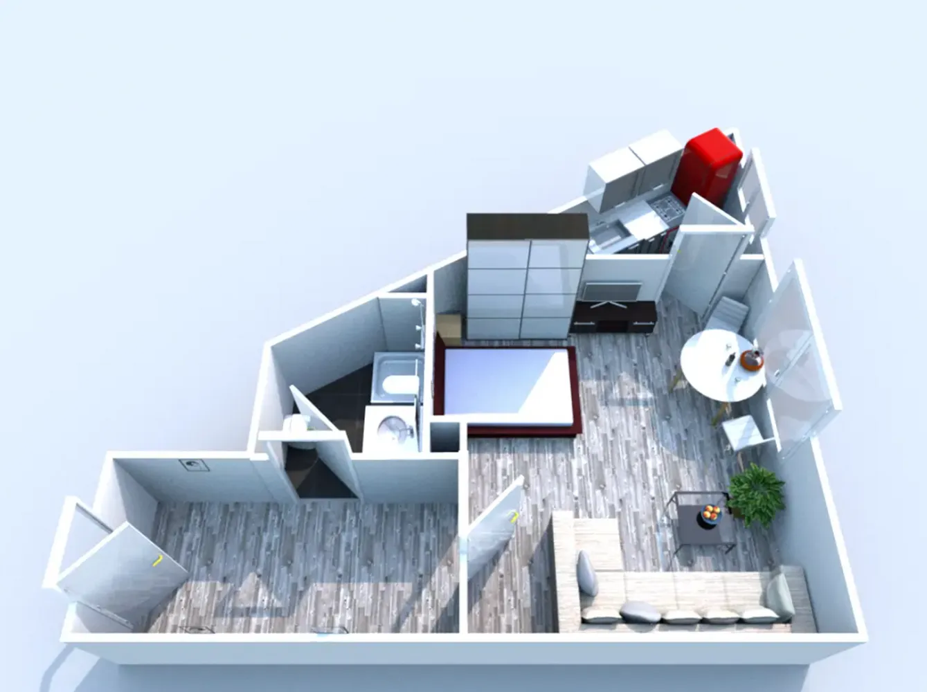 1 Zimmer Wohnung mit 40 m² in Düsseldorf – Bild 10