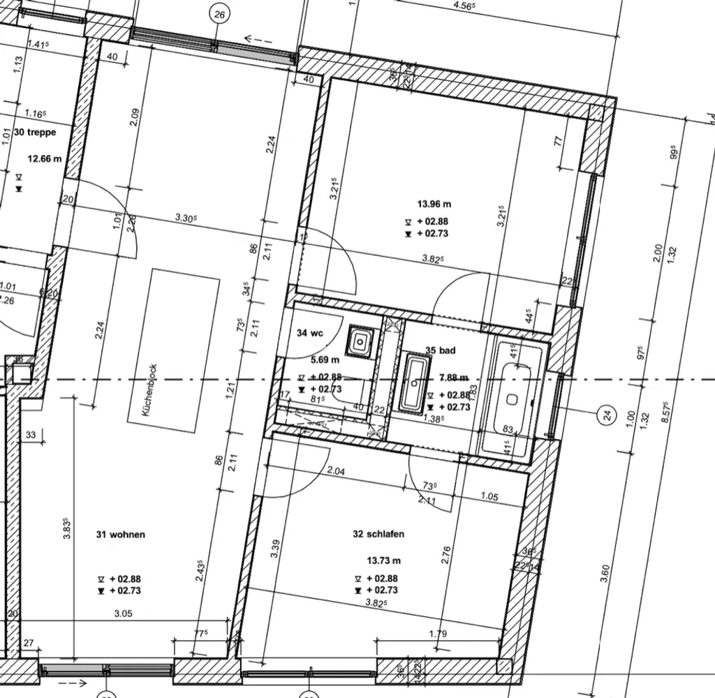 3 Zimmer Wohnung mit 70 m² in München – Bild 4