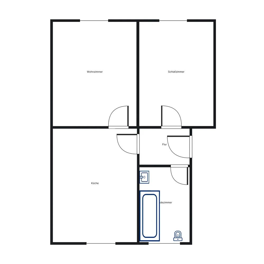 2 Zimmer Wohnung mit 51 m² in Göttingen – Bild 8