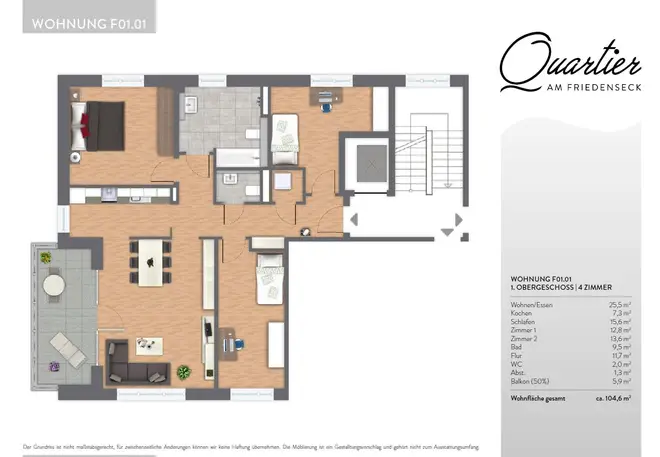 4 Zimmer Wohnung mit 104 m² in Dresden – Bild 12