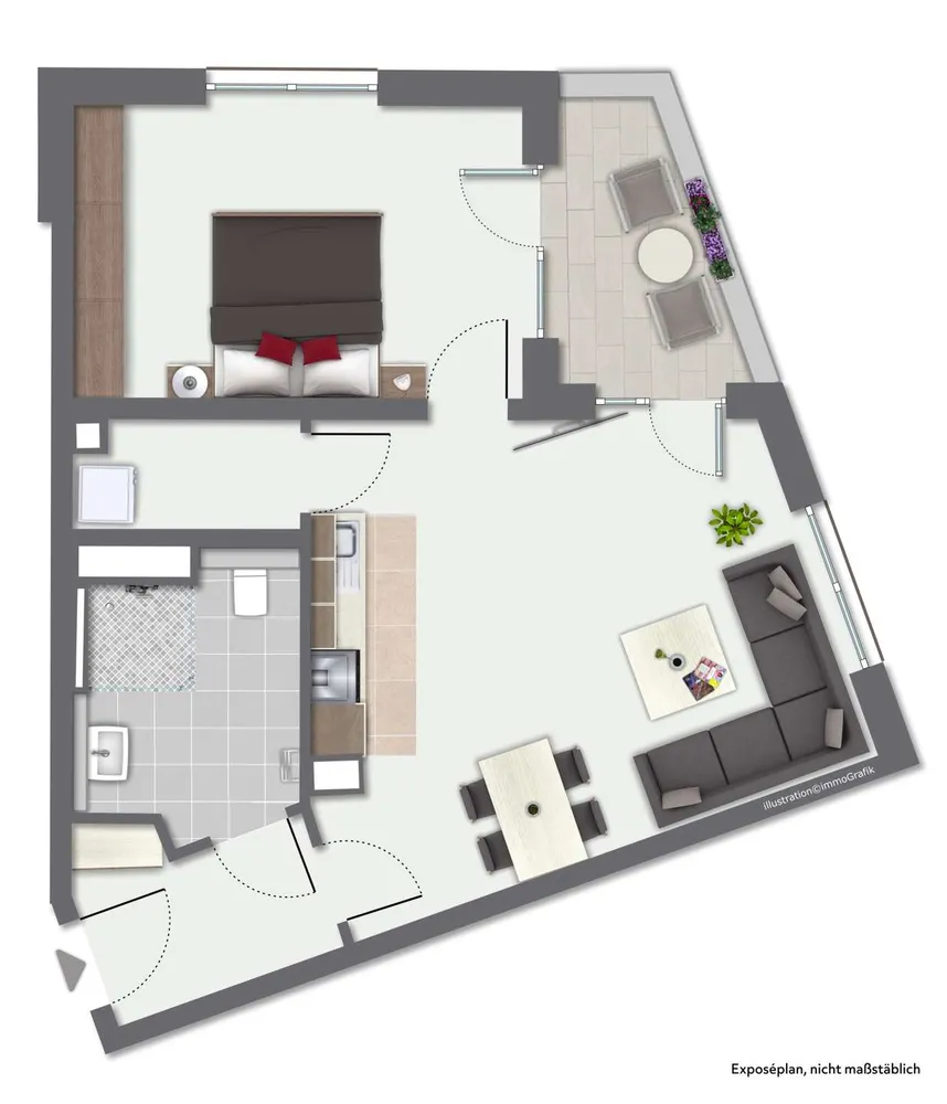 2 Zimmer Wohnung mit 60 m² in Nürnberg – Bild 9