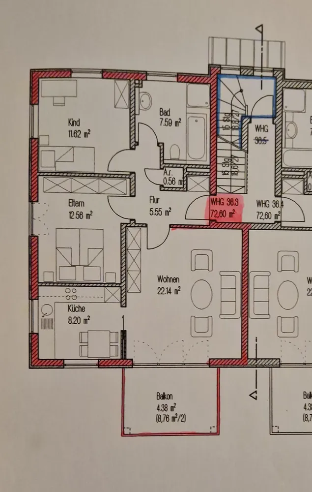 3 Zimmer Wohnung mit 72 m² in Ingolstadt – Bild 7
