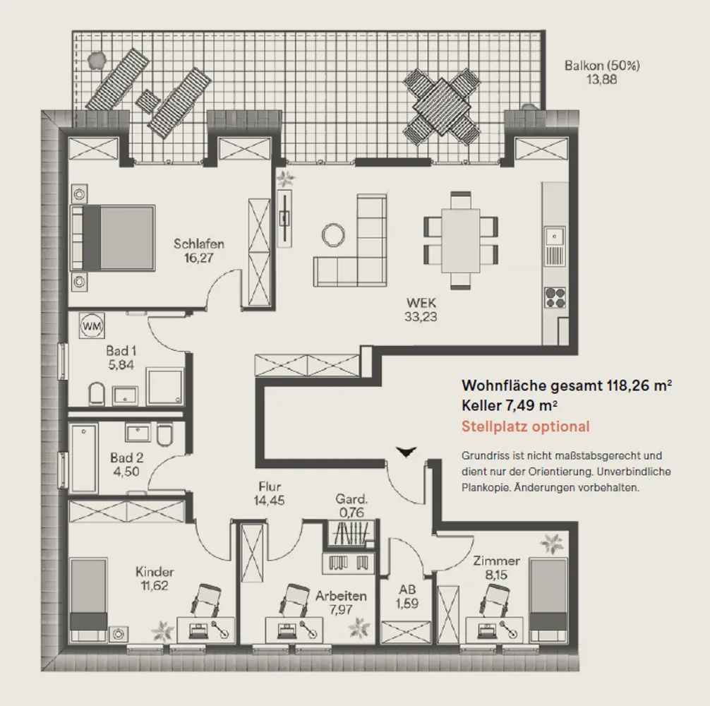 5 Zimmer Wohnung mit 118 m² in Elmshorn – Bild 2
