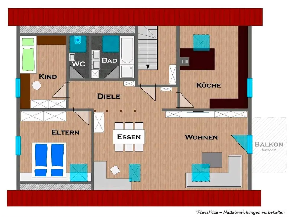 4 Zimmer Wohnung mit 80 m² in Schwäbisch Gmünd – Bild 7