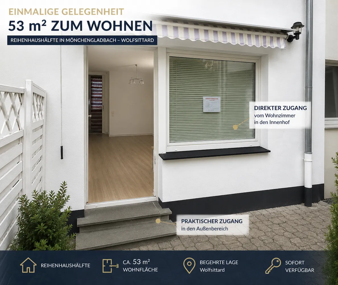 3 Zimmer Wohnung mit 53 m² in Mönchengladbach – Bild 4
