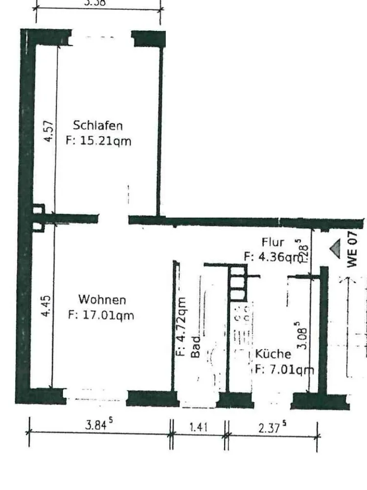 2 Zimmer Wohnung mit 45 m² in Leipzig – Bild 4