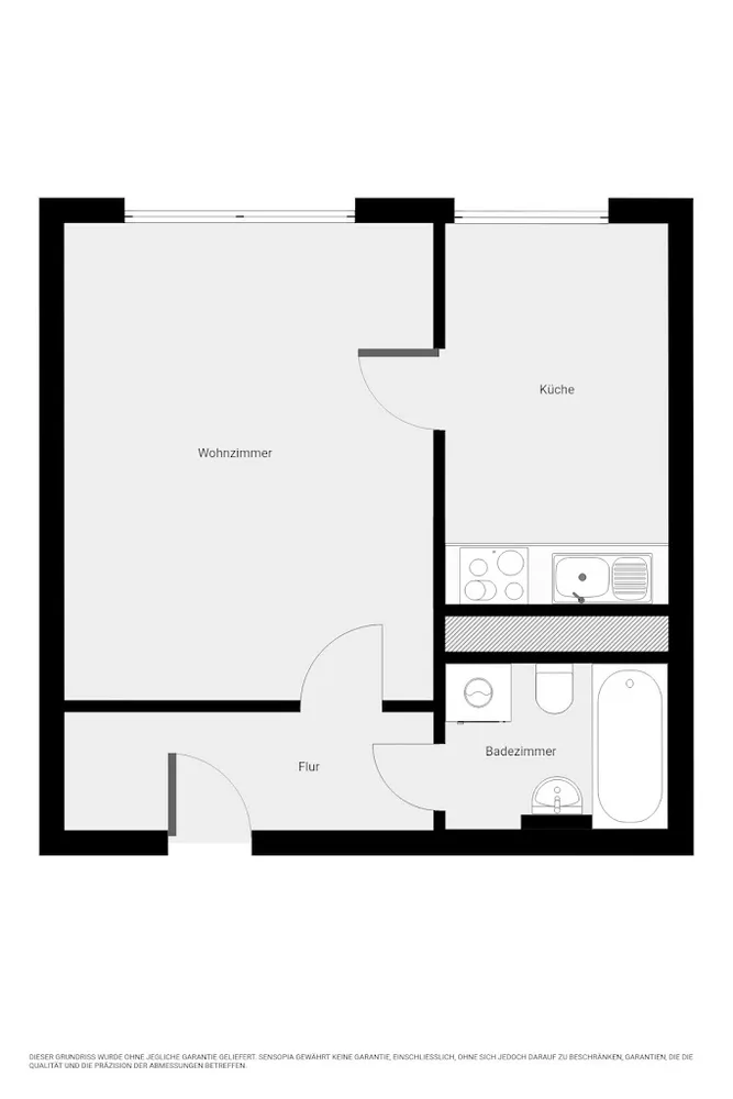 1 Zimmer Wohnung mit 33 m² in Leipzig – Bild 3