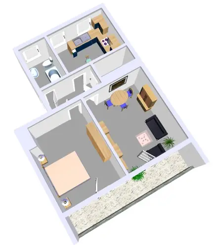 2 room apartment with 61 m² in Kiel – Photo 3