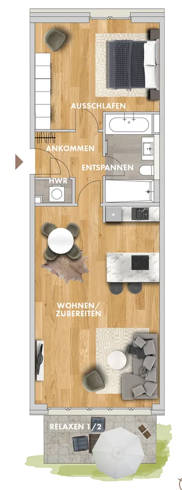 2 Zimmer Wohnung mit 75 m² in Leipzig – Bild 4
