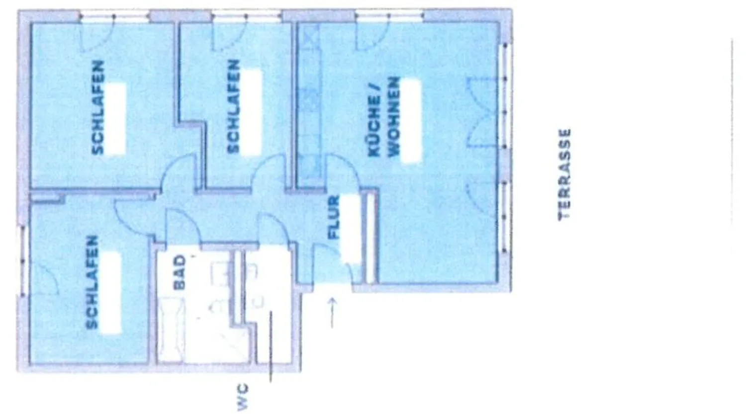 4 Zimmer Wohnung mit 95 m² in Hamburg – Bild 9