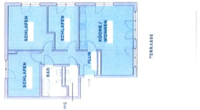 4 Zimmer Wohnung mit 95 m² in Hamburg – Bild 9