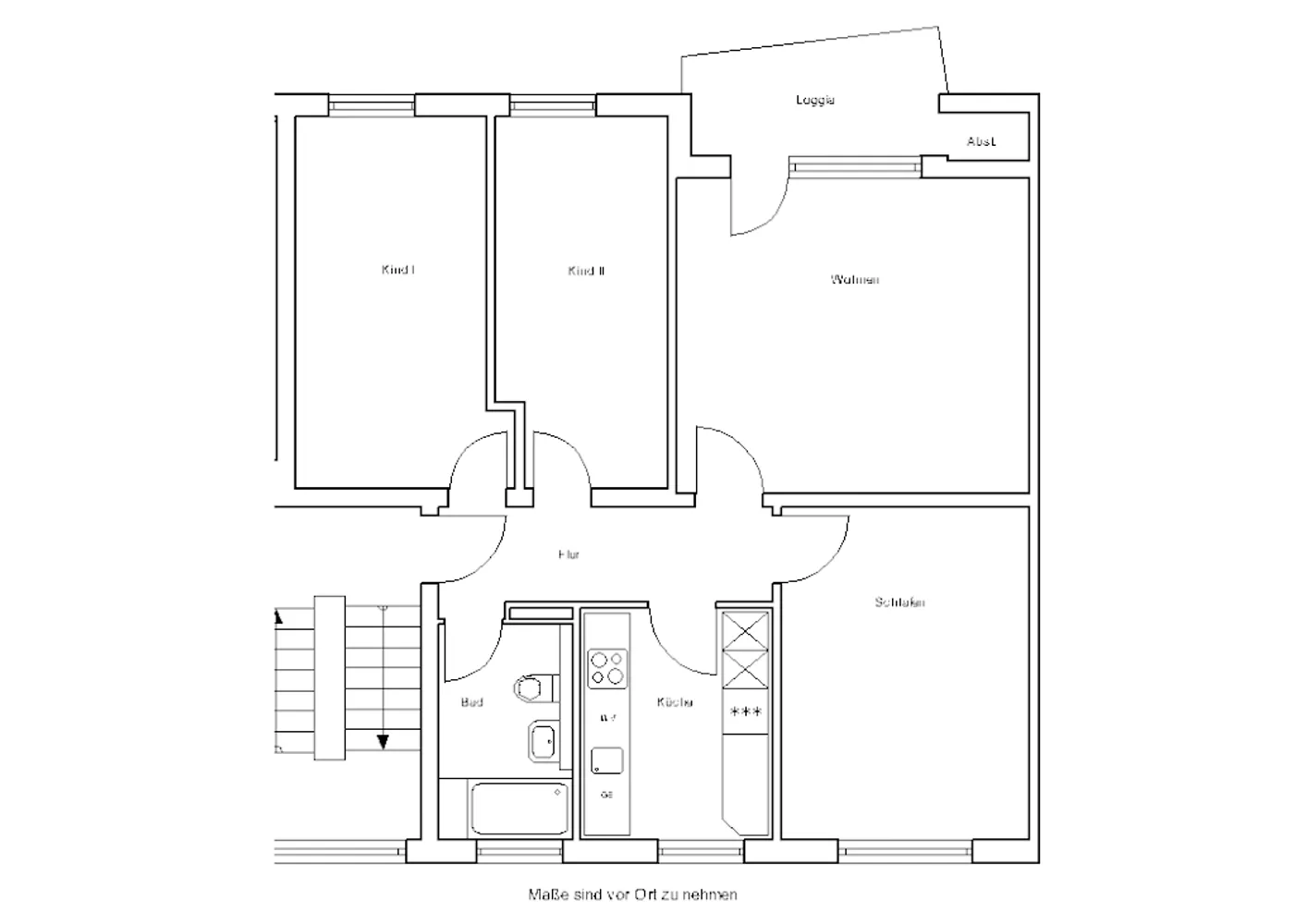4 Zimmer Wohnung mit 78 m² in Braunschweig – Bild 3