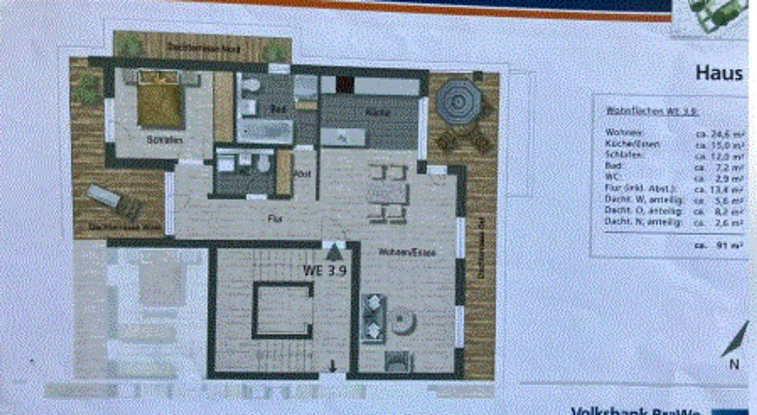 2 Zimmer Wohnung mit 91 m² in Braunschweig – Bild 11