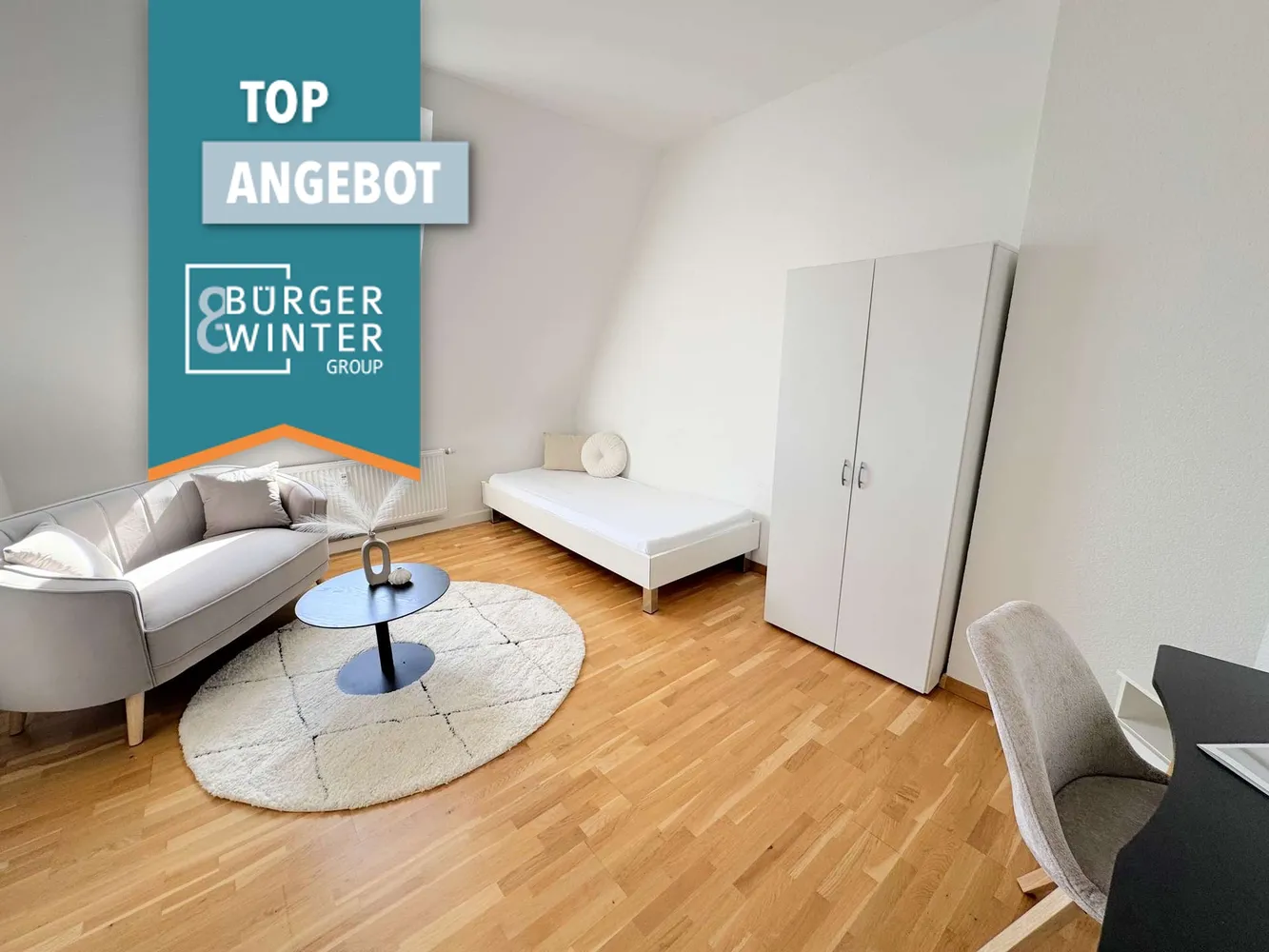 2 room apartment with 48 m² in Mannheim – Photo 2