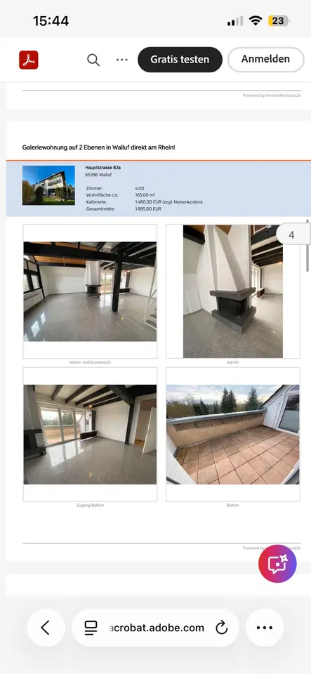 4 Zimmer Wohnung mit 165 m² in Wiesbaden – Bild 1