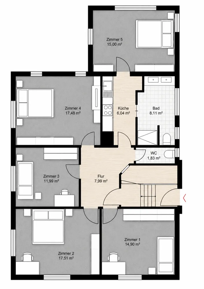 WG-Zimmer mit 18 m² in Ludwigsburg – Bild 7