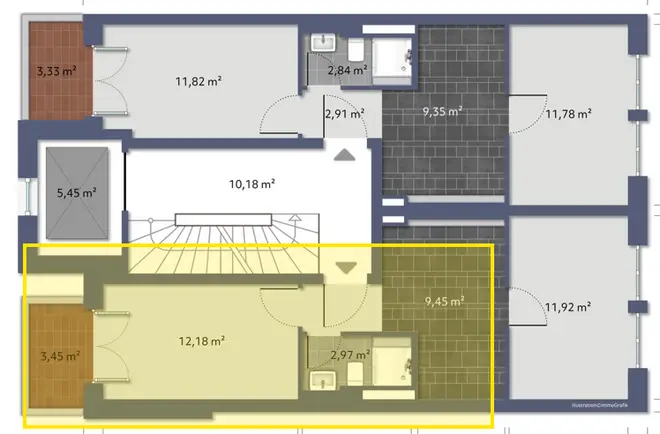 1 Zimmer Wohnung mit 22 m² in Freiburg im Breisgau – Bild 7