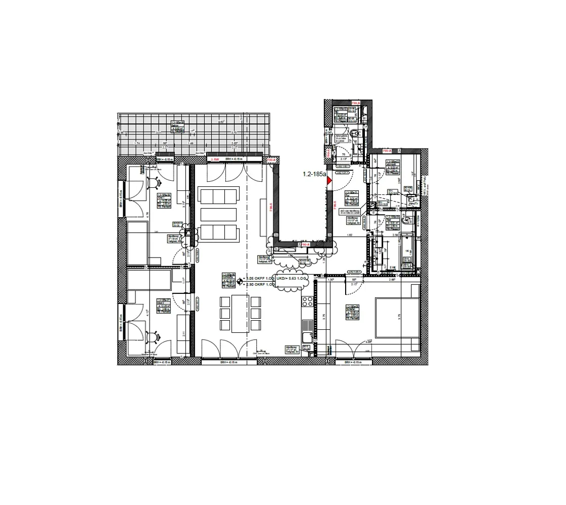 4 Zimmer Wohnung mit 120 m² in Düsseldorf – Bild 3