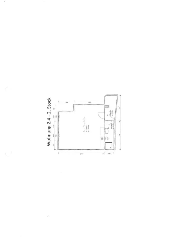 2 room apartment with 41 m² in Passau – Photo 6