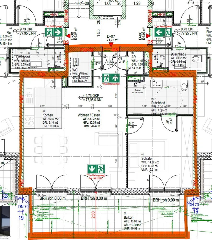 2 Zimmer Wohnung mit 71 m² in Bochum – Bild 1