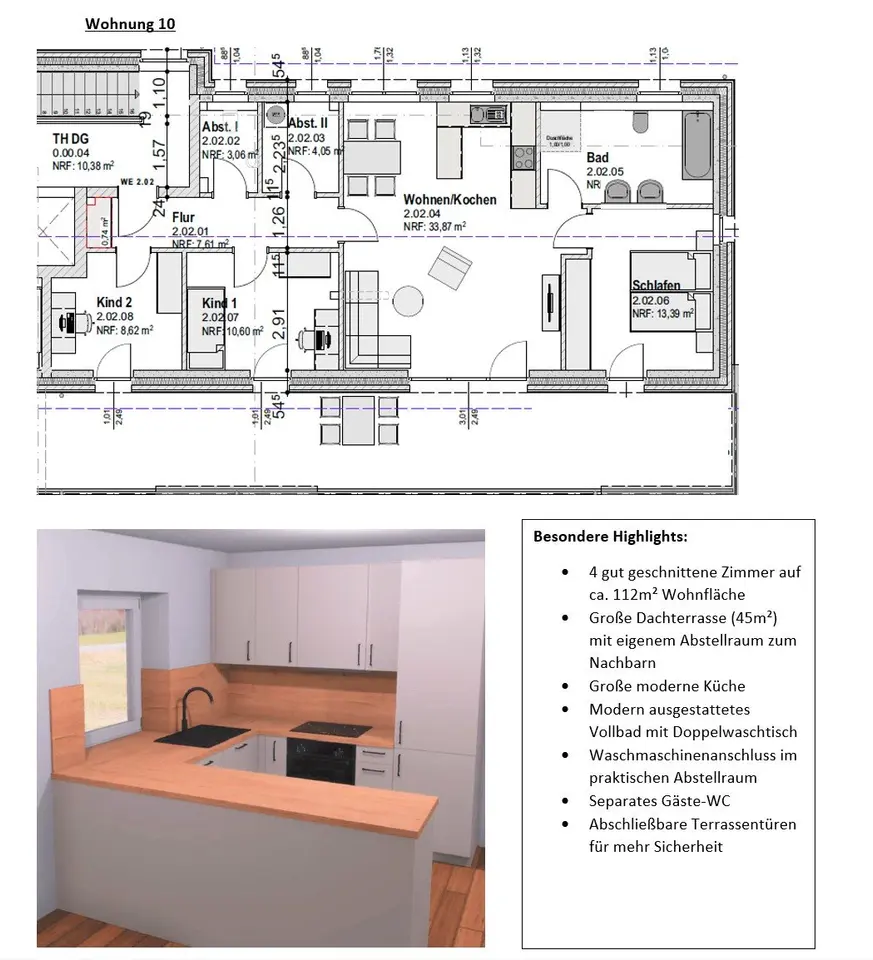 4 Zimmer Wohnung mit 112 m² in Kiel – Bild 8