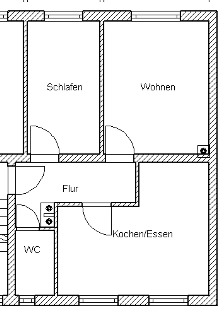2 room apartment with 42 m² in Eisenach – Photo 4