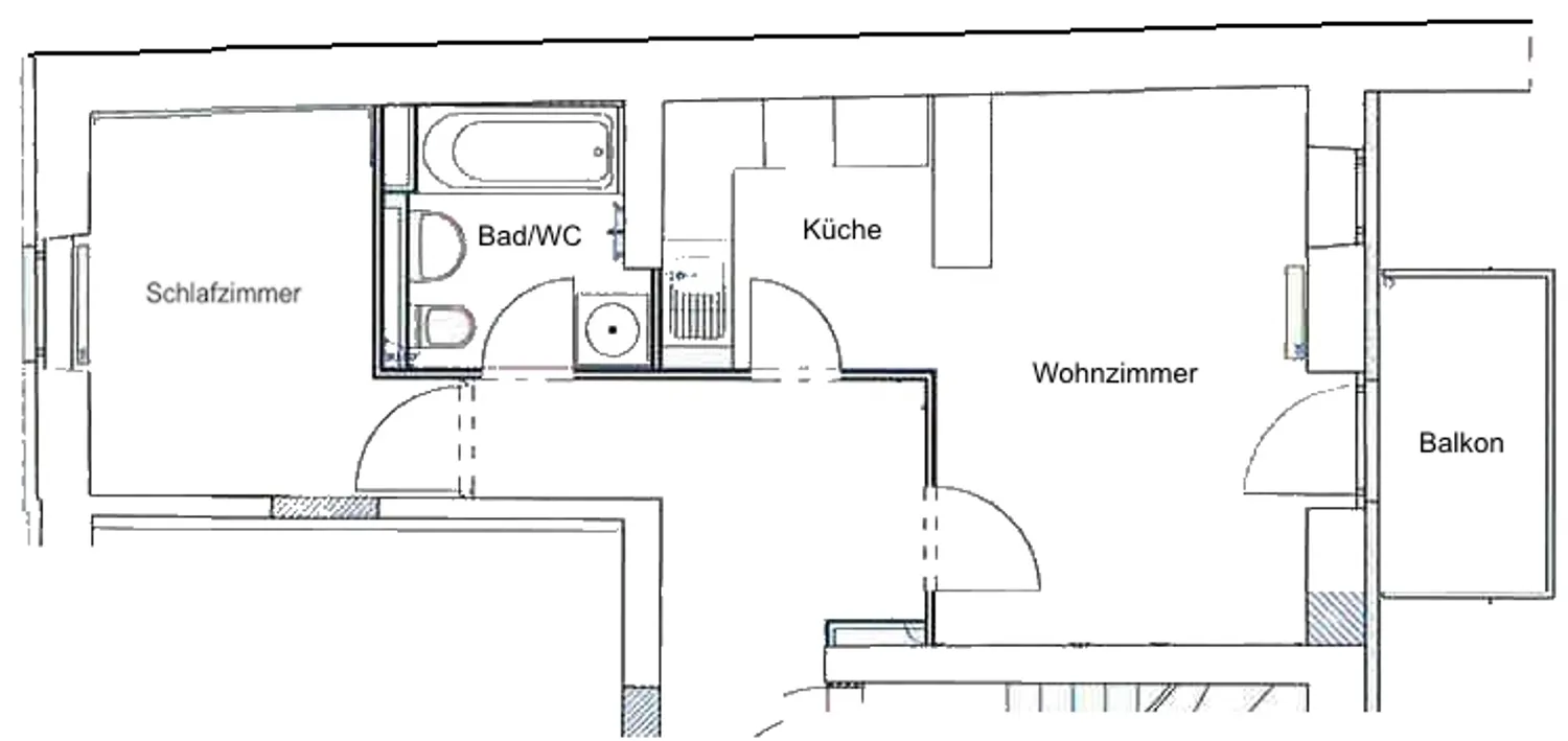 2 room apartment with 40 m² in Munich – Photo 6