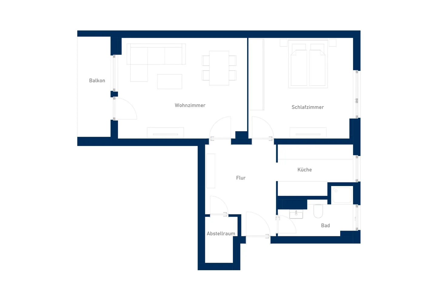 2 Zimmer Wohnung mit 64 m² in Berlin – Bild 8
