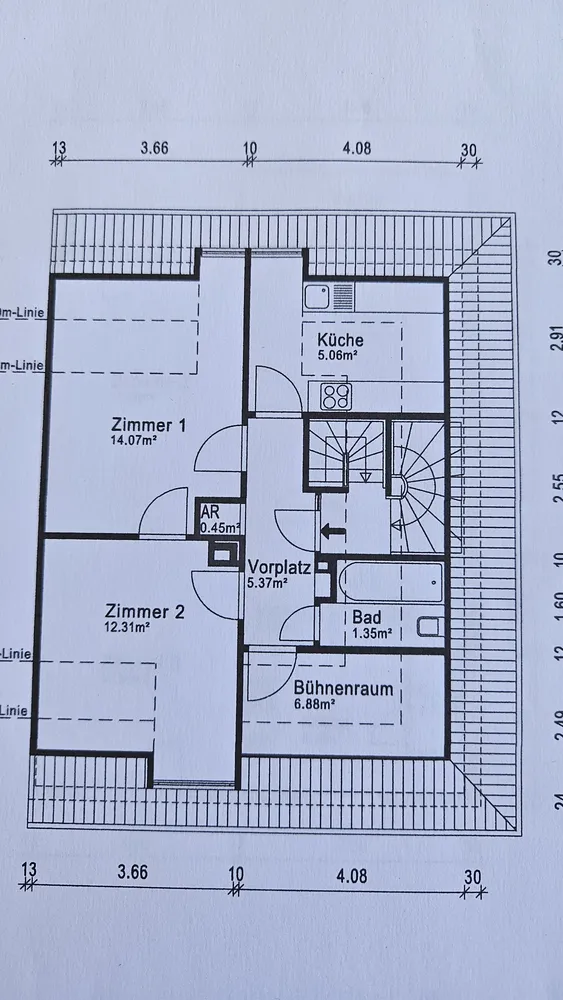 2 Zimmer Wohnung mit 45 m² in Stuttgart – Bild 2