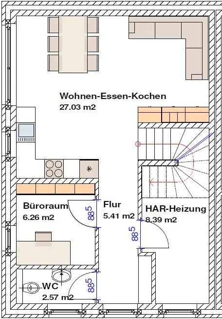 4 Zimmer Haus mit 100 m² in Bramsche – Bild 4
