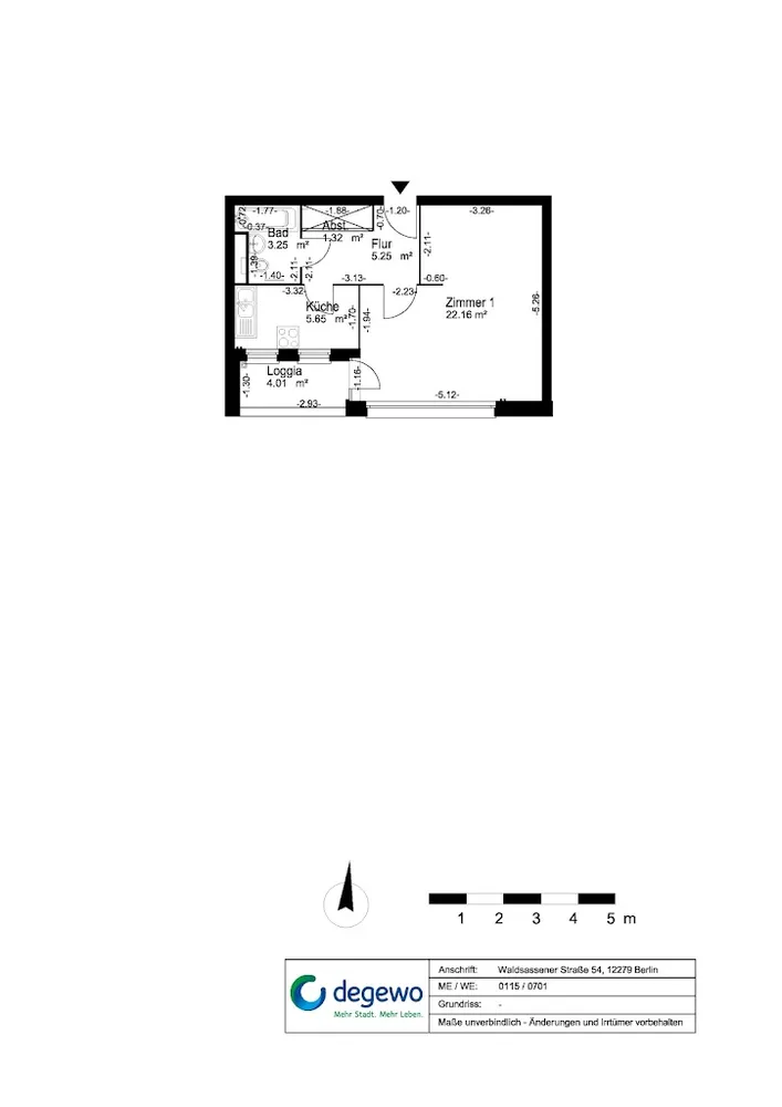 1 Zimmer Wohnung mit 39 m² in Berlin – Bild 11