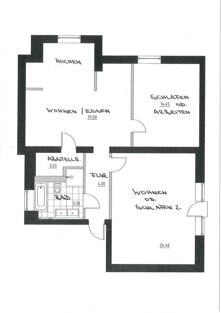 3 Zimmer Wohnung mit 76 m² in Wiesbaden – Bild 9