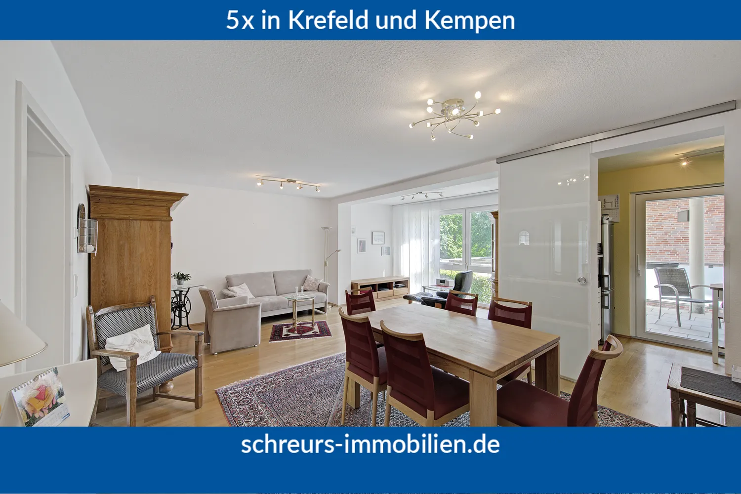 3 Zimmer Wohnung mit 96 m² in Krefeld – Bild 1