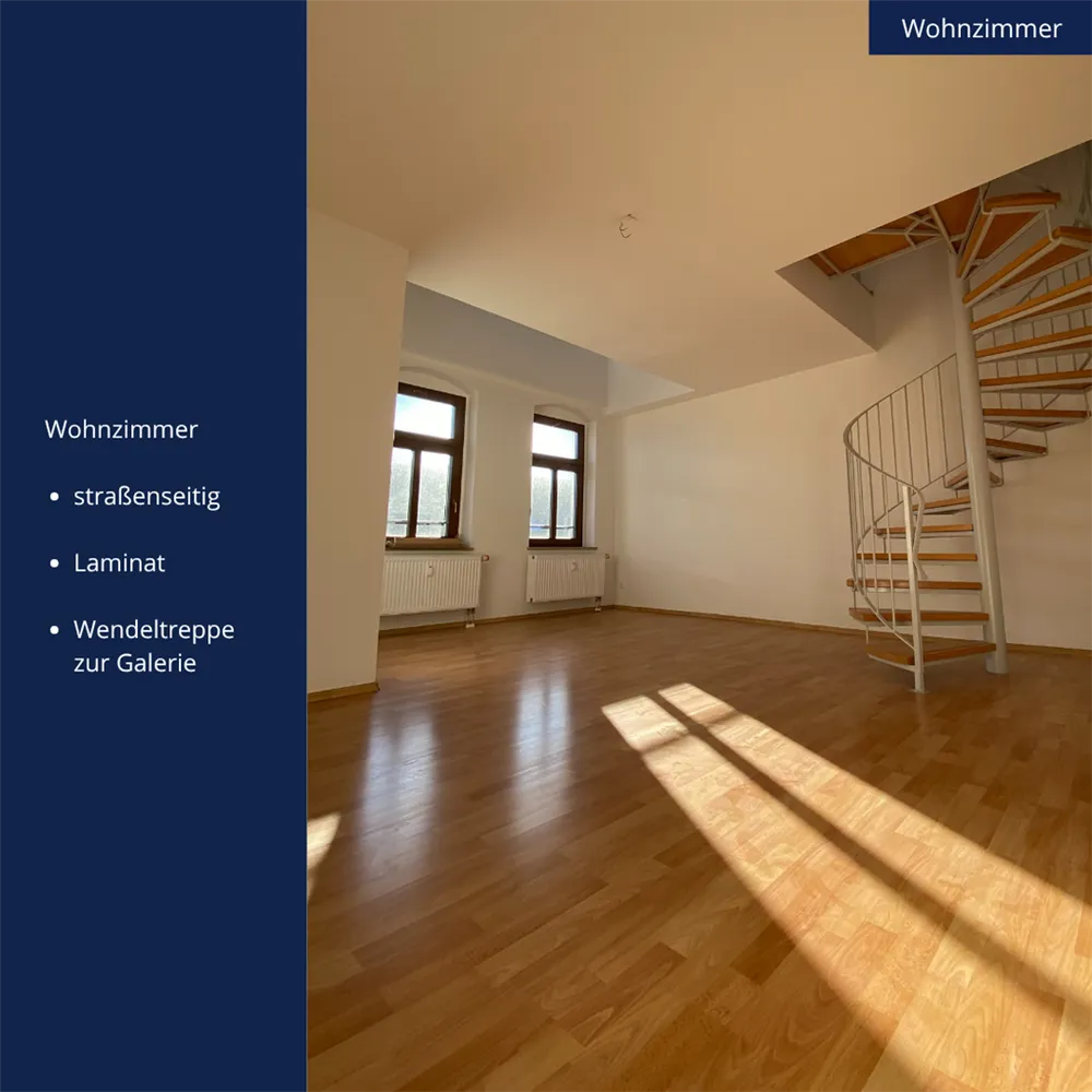 3 Zimmer Wohnung mit 97 m² in Chemnitz – Bild 1