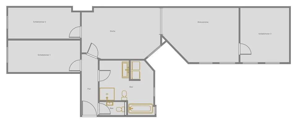 4 room apartment with 108 m² in Magdeburg – Photo 9