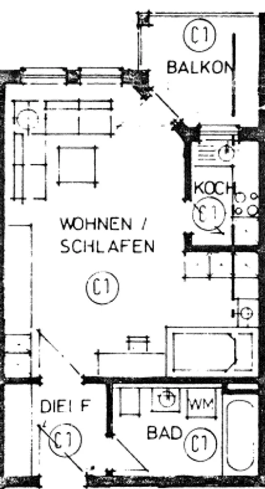 1 Zimmer Wohnung mit 44 m² in Leipzig – Bild 8